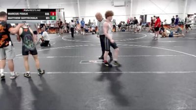 120 lbs Round 3 (4 Team) - Marcus Foulk, Reverence United Black vs Matthew Gottschalk, MF Army