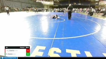 84 lbs Champ. Round 1 - Lorenzo Castro, Moses Lake Wrestling Club vs Stephan Sassa, South West Washington Wrestling Club