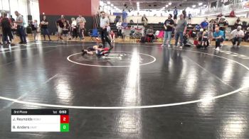 52 lbs 3rd Place - Jackson Reynolds, Rogue Wrestling vs Brody Anders, UNATTACHED