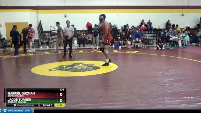 174 lbs Cons. Semi - Jacob Turner, Modesto College vs Gabriel Guzman, Sierra College