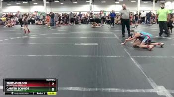 88 lbs Round 2 (8 Team) - Carter Schmidt, Armory Athletics vs Thomas Block, NC National Team