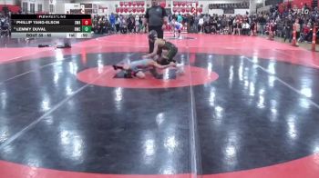 65 lbs Quarterfinal - Phillip Yang-Elson, Summit Wrestling Academy vs Lemmy Duval, Bison Wrestling Club