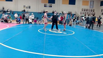 165 lbs 2nd Place Match - Coen Roberts, Lewiston Wrestling Club vs Aiden Hernandez, Sublime Wrestling Academy