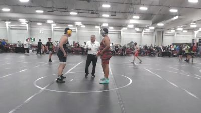 215 lbs Round 4 (10 Team) - Nate Fabunan, Savage WA White vs Lucas Trimboli, New England Gold