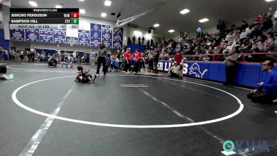 37 lbs Rr Rnd 3 - Jericho Ferguson, Blue Devil Wrestling vs Sampson Hill, Chandler Takedown Club