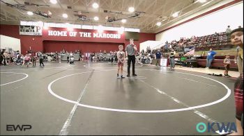67 lbs Quarterfinal - Colton Dye, Pawnee Wrestling Club vs Jasper Shuemaker, Viking Wrestling Club