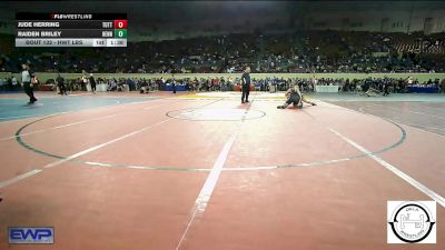 Round Of 32 - Jude Herring, Tuttle vs Raiden Briley, Hennessey Eagles Jr High