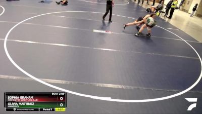 1st Place Match - Olivia Martinez, Minnesota vs Sophia Graham, Farmington Wrestling Club