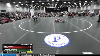 88 lbs Semifinal - Bryce Fiore, Florida vs Diego Robertty, Big Game Wrestling Club