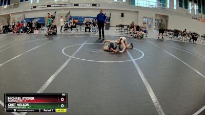 80 lbs Round 4 (6 Team) - Michael Stoker, Riverdale WC vs Chet Nelson, Sniper Black Ops