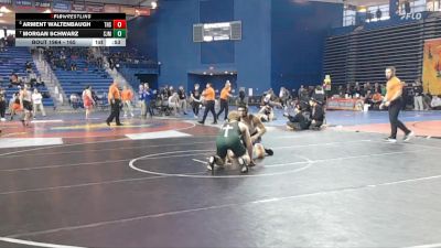 165 lbs Cons. Semi - Morgan Schwarz, St Joseph Metuchen vs Arment Waltenbaugh, The Hill School