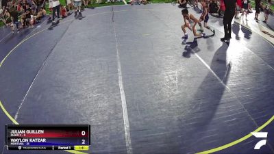 65 lbs Placement Matches (8 Team) - Julian Guillen, Idaho 2 vs Waylon Katzar, Montana