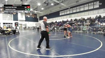190 lbs Quarterfinal - Aaliyah Blythe, Chaparral vs Sherlyn Luna, South Hills