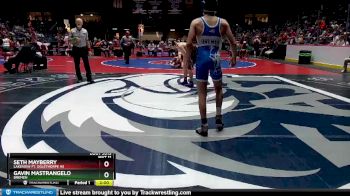 3A-132 lbs Champ. Round 1 - Gavin Mastrangelo, Bremen vs Seth Mayberry, Lakeview Ft. Oglethorpe HS