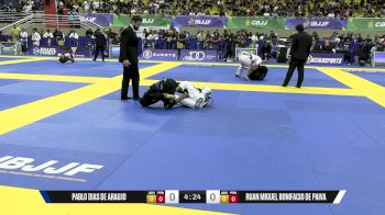 Ruan Miguel Bonifacio De Paiva vs Pablo Dias De Araujo 2025 Brasileiro Jiu-Jitsu IBJJF