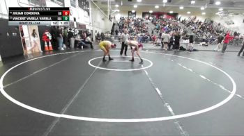 144 lbs Champ. Round 1 - Vincent Varela Varela, Loara vs Julian Cordova, Rancho Mirage