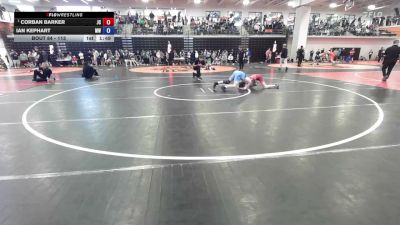 113 lbs Quarterfinal - Corban Barker, Jackson County vs Ian Kephart, MO West