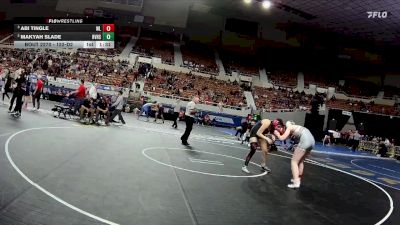 152-D2 Semifinal - Abi Tingle, Willcox High School vs Makyah Slade, Round Valley High School