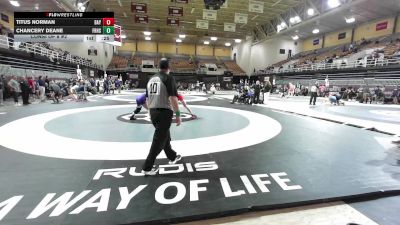 165 lbs Consi Of 8 #2 - Titus Norman, Baylor School vs Chancery Deane, Father Ryan