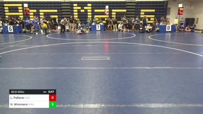 60.8-65 lbs Quarterfinal - Lena Pallone, Steel Valley vs Harper Wimmers, Pursuit