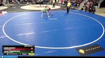 113 lbs Cons. Round 2 - Juan Cobarruvais, Rochester Mayo vs Aiden Mincey, Eden Prairie