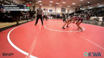 99-107 lbs Rr Rnd 4 - Imirah Steinbach, Wyandotte vs Aubri Pace-england, Joplin Youth Wrestling