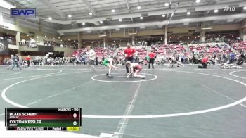 110 lbs Cons. Round 2 - Colton Kessler, Derby vs Blake Scheidt, Bobcat