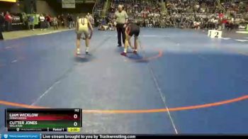 152 lbs Champ. Round 1 - Cutter Jones, Williston vs Liam Wicklow, Fargo Davies