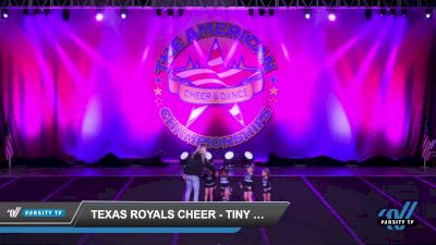 Texas Royals Cheer - Tiny Tiaras [2022 L1 Tiny - Novice - Restrictions - D2 Day 1] 2022 The American Spectacular Houston Nationals DI/DII