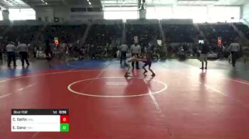 57 lbs Consi Of 8 #1 - Caleb Delfin, Driller WC vs Ethan Dana, Trailblazers WC