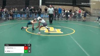 57 lbs Prelims - Franco Zecchino, Triumph Blue ES vs Ariah Mills, Minion Black ES