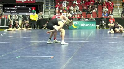 2A-165 lbs Cons. Round 3 - Ethan Prior, Williamsburg vs Raif Baack, Clear Lake