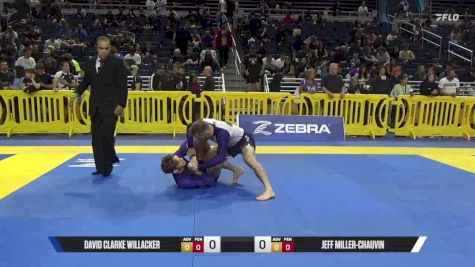 Jeff Miller-Chauvin vs David Clarke Willacker 2025 Pan IBJJF Jiu-Jitsu No-Gi Championship