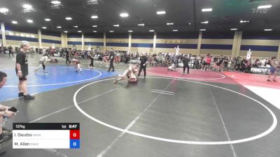 137 kg Quarterfinal - Ibragim Daudov, Sacramento Wrestling Bears Club vs Micah Allen, Oakdale WC