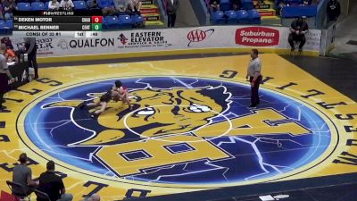 82 lbs Consi Of 32 #1 - Deken Motor, Chartiers-Houston vs Michael Benner, Central Dauphin