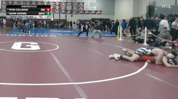 138 lbs Consi Of 8 #2 - Ryan Callahan, Tewksbury vs Gavin Chosse, North Middlesex