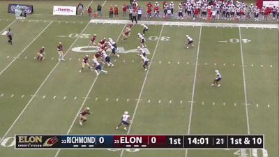 Highlights: Richmond Vs. Elon | 2022 CAA Football