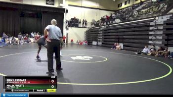 220 lbs Round 2 (8 Team) - Malik Watts, Pell City vs Erik Lessears, McAdory High School