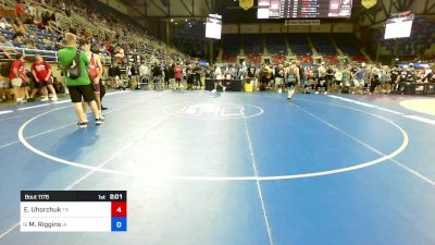 126 lbs Rnd Of 64 - Ethan Uhorchuk, TN vs Maximus Riggins, IA