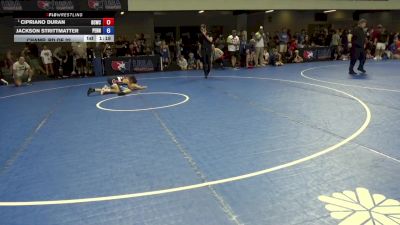 70 lbs Champ. Rd Of 32 - Cipriano Duran, Bear Cave Wrestling Club vs Jackson Strittmatter, Pennsylvania