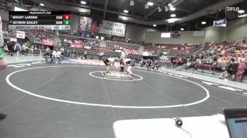 2A 175 lbs Semifinal - Brody Larsen, South Summit vs Jaymon Bailey, North Summit