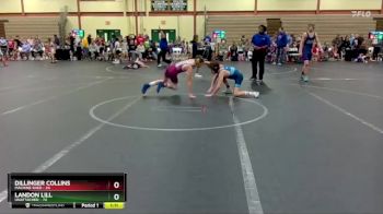 105-110 lbs Champ. Round 1 - Landon Lill, Unattached vs Dillinger Collins, Machine Shed