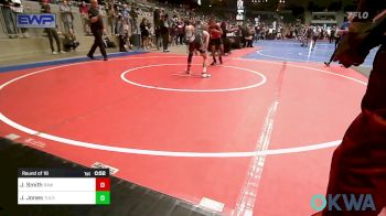 85 lbs Round Of 16 - Jacob Smith, Raw Wrestling Club vs Jayceion Jones, Tulsa North Mabee Stampede