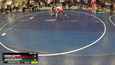 83 lbs Semifinal - Jaxon Brynildson, Team Grand Valley Elite vs Xander Edstrom, Hammers Academy