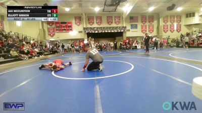 85 lbs Quarterfinal - Case Priest, Collinsville Cardinal Youth Wrestling vs Bowen Schubert, Chandler Takedown Club