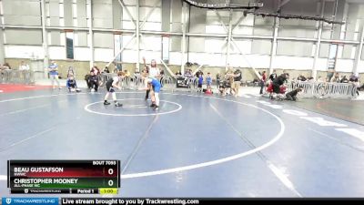 94-98 lbs Round 2 - Beau Gustafson, NWWC vs Christopher Mooney, All-Phase WC