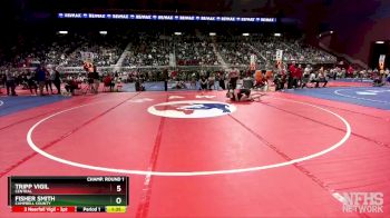 4A-138 lbs Champ. Round 1 - Fisher Smith, Campbell County vs Tripp Vigil, Central