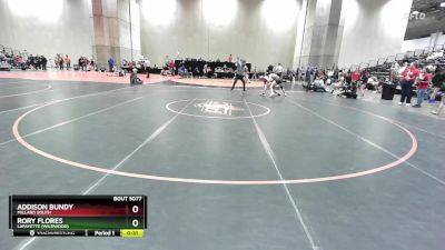 120 lbs Cons. Round 4 - Addison Bundy, Millard South vs Rory Flores, Lafayette (Wildwood)