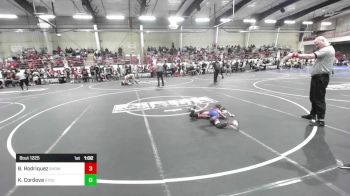 57 lbs Rr Rnd 3 - Brantley Rodriquez, Show Low vs Kaius Cordova, Stout Wr Acd