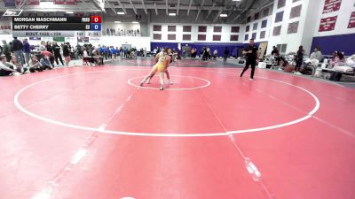 124 lbs Cons. Round 5 - Morgan Maschmann, Fort Hays State vs Betty Cherry, Emmanuel University